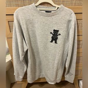 Diamond supply co gray Crewneck - Large